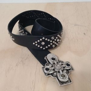 Leather stylish belt